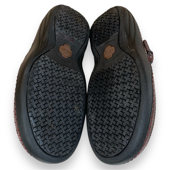 TIMBERLAND PRO RENOVA RED METALLIC MARY JANE SHOES. WOMEN’S SIZE 6.5 - Picture 6 of 6